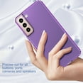 thumbnail image 5 of Galaxy S22+ Case 6.6", Galaxy S22 Plus Case, Allytech Clear TPU Back Cover Shockproof Anti-scratch Drop Protection Case Cover for Samsung Galaxy S22 Plus 5G 2022 - Purple, 5 of 6
