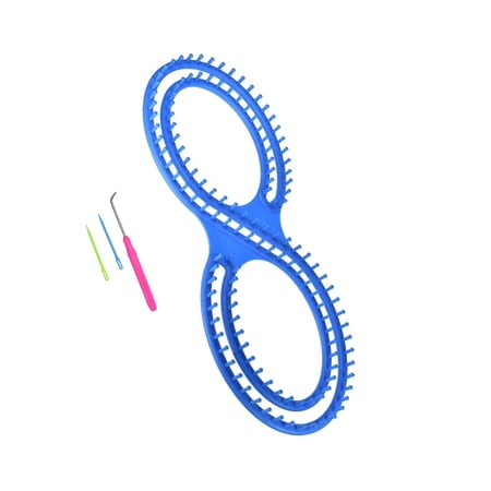 8 Shape Knitting Loom Kit Weaving Tool Projects Knitter Plastic ...