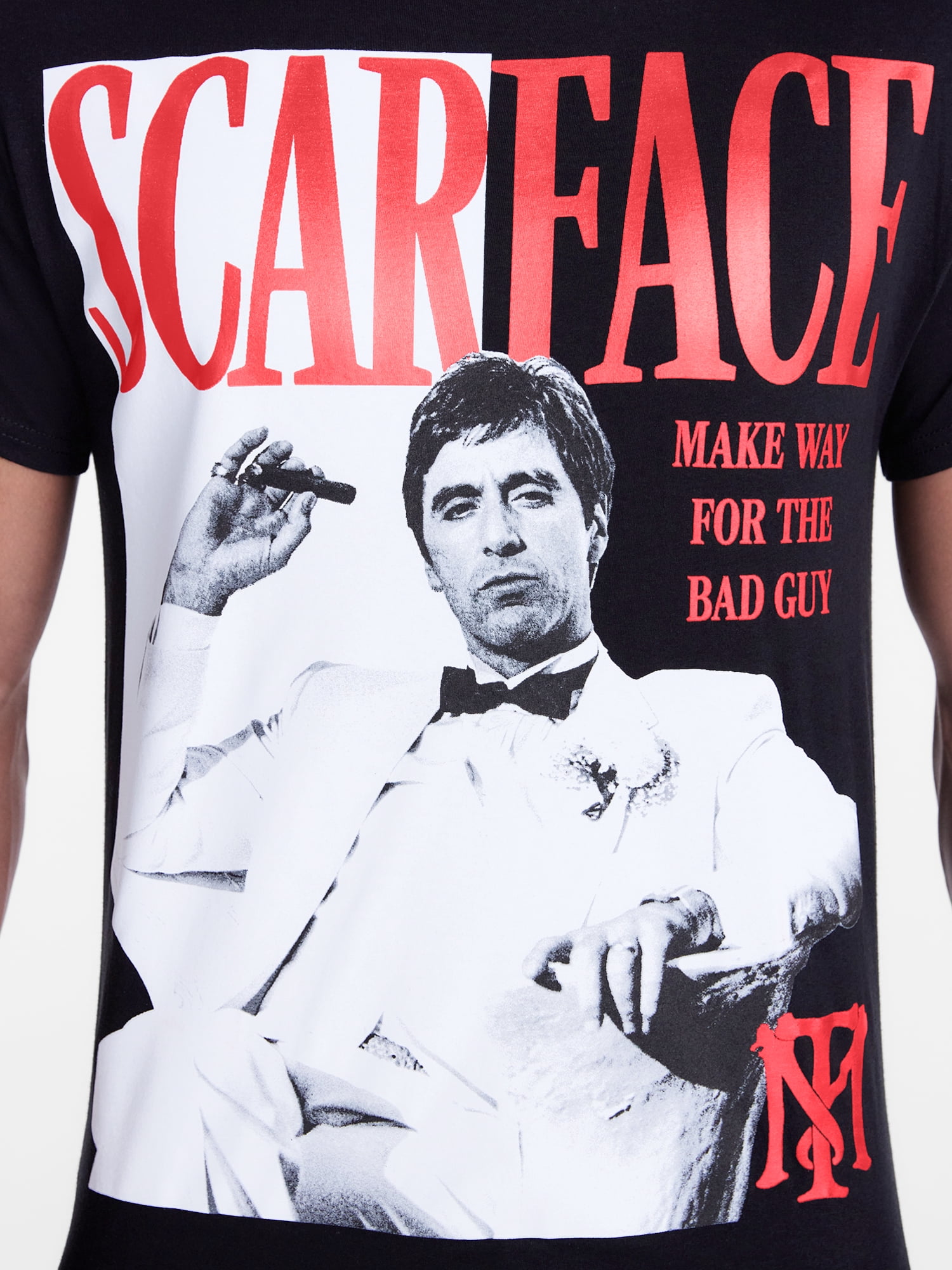 Scarface Men's and Big Men's Tony Poster Graphic Tee, Sizes S-3XL