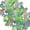 Mixed colors, variant on Tibvox 100Pcs Bright Plastic Glow In Dark 3D Star Wall Sticker for Home and Party Use