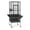 Black Hammertone, variant on Prevue Pet Products Park Plaza Bird Cage, Coco Brown