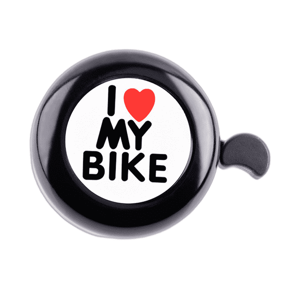 RAGUPEL Bike Bell Extra Loud Sound Effects Bike Horn Charming Design Bicycle Bell Black