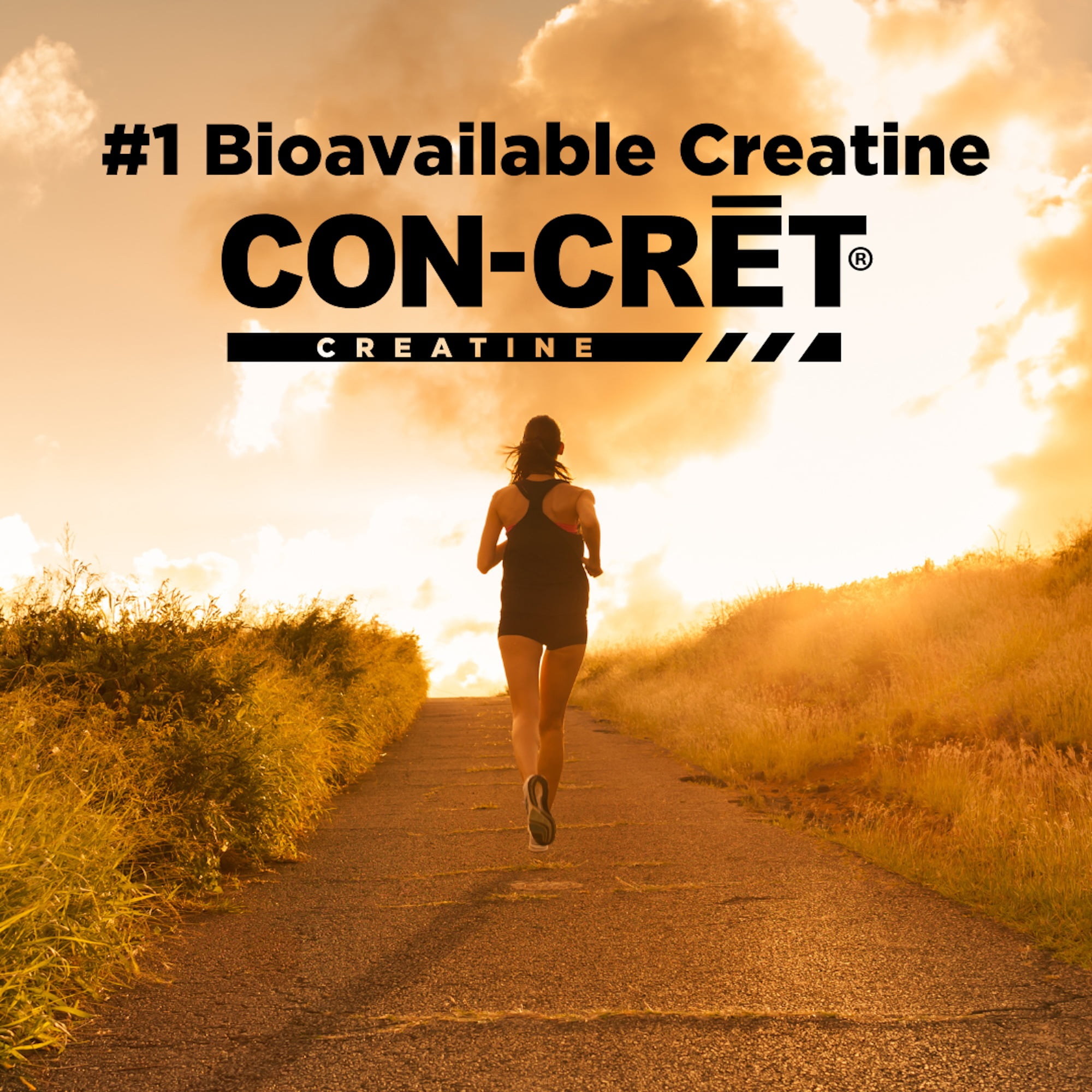 CON-CRET + Clean Hydration, Full Electrolyte Profile, Creatine HCl, Citrus Mango, 14 Count