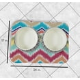 thumbnail image 3 of Simply Daisy Chevron Rug Pet Feeding Mat for Dogs and Cats, 3 of 3