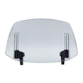 thumbnail image 4 of Deflector de viento para motocicleta, piezas de conducción ajustables, parabrisas de motocicleta fácil de usar Azul transparente, 4 of 9