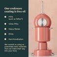 thumbnail image 6 of Caraway Petite Cooker - 2 Qt Ceramic Coated Pot - Free From Forever Chemicals - Perfect for Rice, Grains, or Sauces - Perracotta, 6 of 9