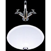 UPC 897323001094 product image for Bates & Bates Ceramics Amber Round Bathroom Sink | upcitemdb.com