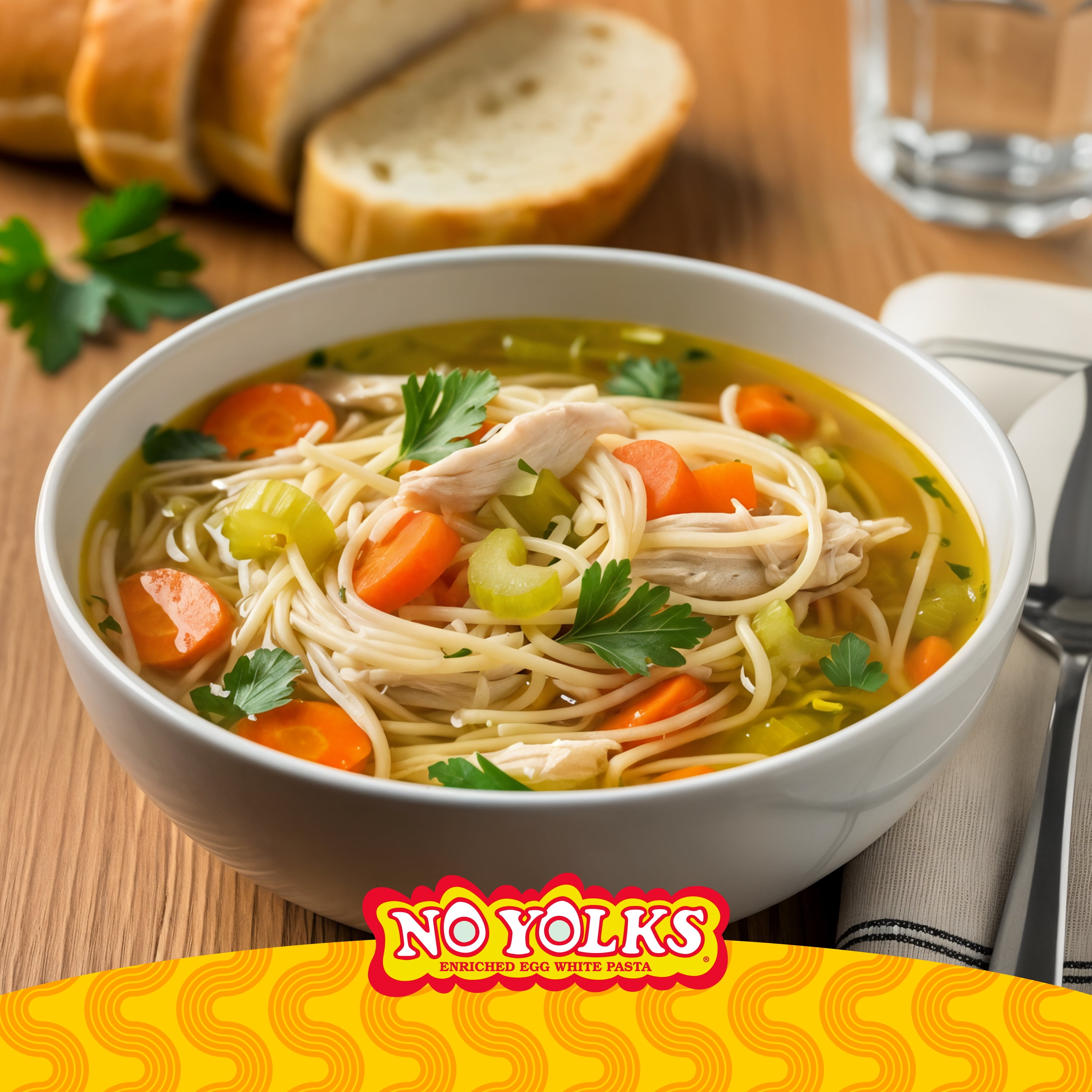 No Yolks Fine Noodle Pasta (12-Pack, 12 oz)