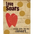 thumbnail image 2 of DiPaolo, Dan 15x18 Gold Ornate Wood Framed with Double Matting Museum Art Print Titled - Soars, 2 of 4