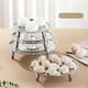 thumbnail image 2 of Collapsible Stainless Steel Steamer with Stand - Durable Heat-Resistant Cookware for Healthy Food Preparation, 2 of 5