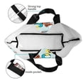 thumbnail image 4 of Balery Cartoon Car Racing Bolsa Tote Estilo Estético con Cremalleras, Bolsa de Hombro, Bolsa de Compras Grande y Plegable, 4 of 8