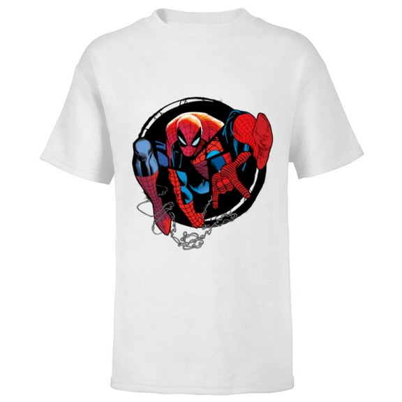 Marvel Spider-Man: Beyond Amazing Web-Slinger - Short Sleeve T-Shirt for Kids - Customized-White