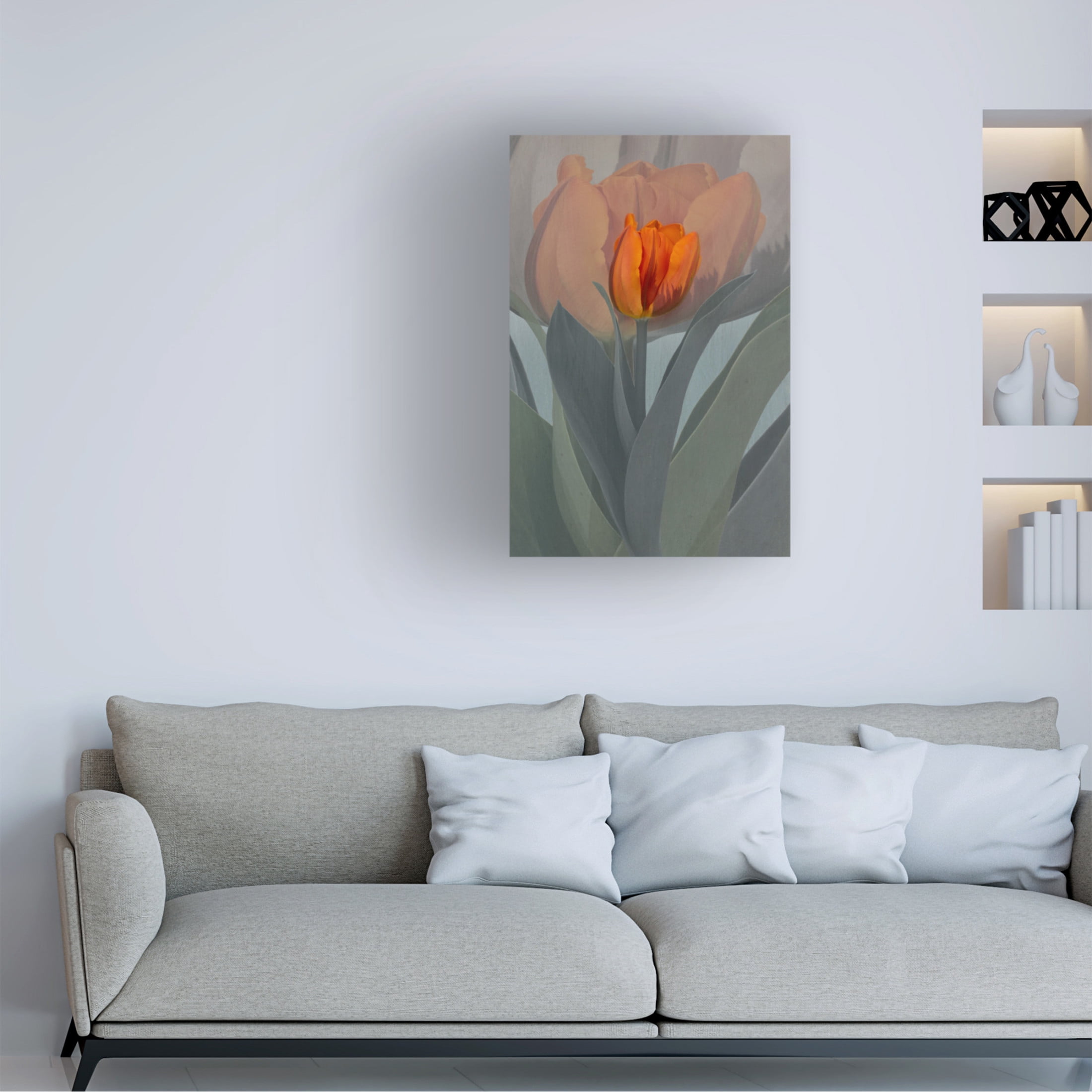 Trademark Fine Art Richard Urbanski  Candle Canvas Wall Art