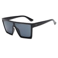 thumbnail image 2 of New stylish one-piece large-frame sunglasses, European and American high-end fashion sunglasses, sun protection sunglasses, 2 of 6