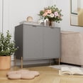 thumbnail image 2 of Boyel Living Sideboard Buffet Cabinets, 2-Door Cabinet Storage Media Accent Buffet Sideboard Storage Cabinet(Gray), 2 of 6