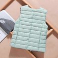 thumbnail image 5 of Ultralight Down Vest Women Single-breasted Sleeveless Female Duck Down Waistcoat Puffer Feather Padded Warm Jacket, 5 of 5
