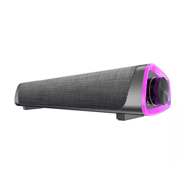Bocina Bluetooth 5.0 Para Pc Laptop Gamer Led Color Negro
