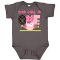thumbnail image 3 of Inktastic Owl 1st Birthday Cute 1 Year Old Girl Girls Baby Bodysuit, 3 of 5