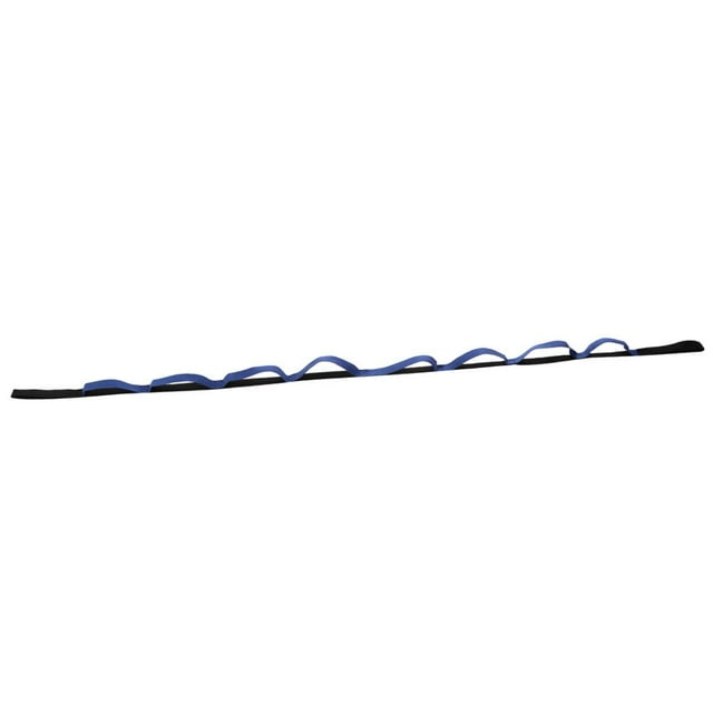 Corde de Yoga 200cm 8 Boucles pour Hamac Camp Bleu