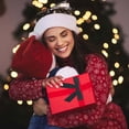 thumbnail image 5 of Adornos festivos para el árbol de Navidad. Elegantes adornos con lazo y cinta. Tema navideño. Perfectos para decoraciones de temporada. Mejora tu hogar., 5 of 5