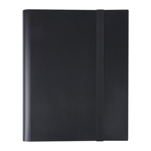 Libreta porta tarjetas de 9 ranuras y 360 grados | Páginas de PVC transparente de doble cara | Organizador de tarjetas fotográficas de gran capacidad para juegos de anime | Carpeta portátil de hoja