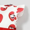 thumbnail image 6 of Disney Toddler Girls Dresses Mickey Minnie Love Heart Bowknot Ruffle Party Dress Outfits Gift Size 3M-5Y, 6 of 7