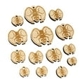 thumbnail image 1 of Citrus Long Horned Beetle Insect Wood Mini Charms Shapes DIY Craft Jewelry - With Hole - 30mm (6pcs), 1 of 7