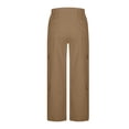 thumbnail image 5 of TZZQ Baggy Cargo Pants for Women High Waisted Hiking Pants Baggy Stretchy Wide Leg Streetwear Trousers with Pockets Lightweight Athletic Sweatpants Fashion Oversized Streetwear Trouser Brown S, 5 of 7