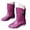 C1-Purple, variant on Women Mid Calf Rain Boots Silicone Work Shoes Outdoor Camping Beach Walking Comfort All Season