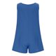 thumbnail image 5 of Traje de Hombro Fuera de las Mujeres de Color Sólido Elegante Cuello Redondo sin Mangas sin Botones con Bolsillos, Traje de Verano Casual, 5 of 9