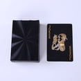 thumbnail image 2 of Playing Cards, Vibrant Black Geometric Poker Deck, High Saturation Waterproof Interface, Professional Interaction Model for Modern Desktop Gaming, 2 of 4