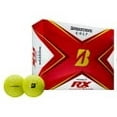 thumbnail image 2 of Bridgestone 2020 Tour B RX Reactive Urethane Distance Yellow Golf Balls, 1 Dozen, 2 of 2