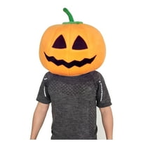 Plush Pumpkin Lamp Costume Pumpkin Mascot Head Mask Adult For Men Women