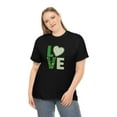 thumbnail image 4 of Love St Patrick's Day Irish Fashion Green Unisex Heavy Cotton Tee sale, 4 of 9
