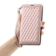 thumbnail image 6 of Allytechgroup Flip Wallet Case for Galaxy S22 Ultra, with Crossbody Shoulder Strap & Lanyard Cards Holder Stand Stylish Cover for Galaxy S22 Ultra, Rosegold, 6 of 12