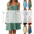 thumbnail image 3 of Hvogkswy Cotton Linen Nightgowns for Women Solid Sleeveless Crew Neck Camisole Dresses Soft Breathable Home Sleep Dress, 3 of 8