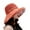 007_Red, variant on Women's Sun Hats Women'S Sun Hat Women'S Hat Spring And Summer Mesh Face Pattern Clasp Basin Hat Outdoor Sun Visor Hat Women's Accessories