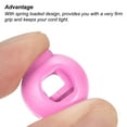 thumbnail image 4 of Cord Locks, Ball Spring Toggle Stopper for Drawstring Bag Shoelaces, Pink 30 Pack, 4 of 5