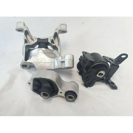 4M Auto Parts Hydraulic Right Engine Mount Rear Lower Engine Torque Strut Mount & Left Transmission Mount 3PCS Parts. A4446 A4445 A4438