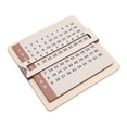 thumbnail image 1 of Multiplication Grid with Window, Slide and Learn Multiplication Grids Wooden Brain Development Viewer Window  for Kids, 1 of 7