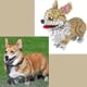 thumbnail image 3 of Pembroke Welsh Corgi Dog. Figure to assemble with Nanoblocks. 950 pieces., 3 of 4