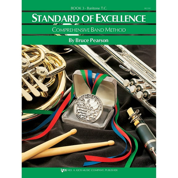 Standard of Excellence: Baritone T.C. - Book 3, KJOS Publishing
