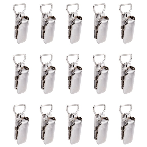 15Pcs Iron Heavy Duty Rug Hanging Clips Metal Clip for Hanging Rugs 1.65x0.9inch Wall Clips Rug Grippers Heavy Duty Clips for Tapestry Towel Shawl