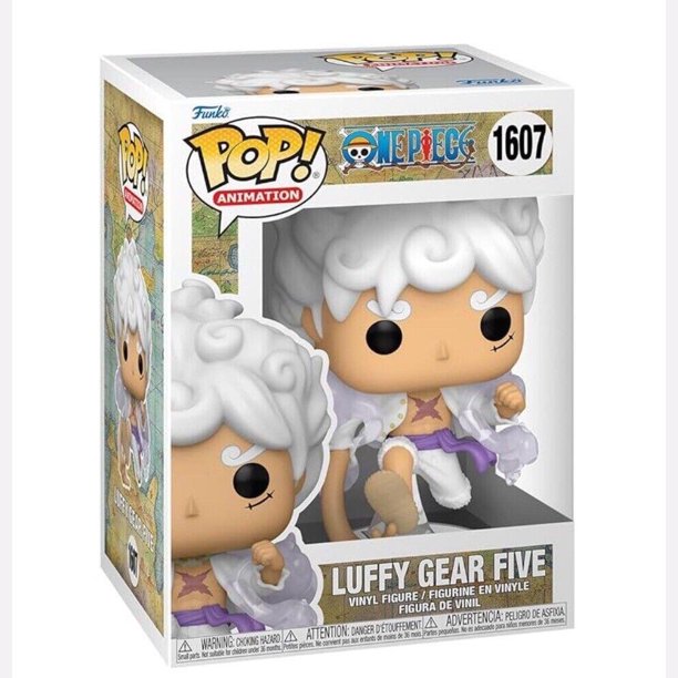 Funko Pop-figuras de acción de vinilo para niños, juguetes de animación Luffy Gear Five #1607, una pieza, regalos para niños