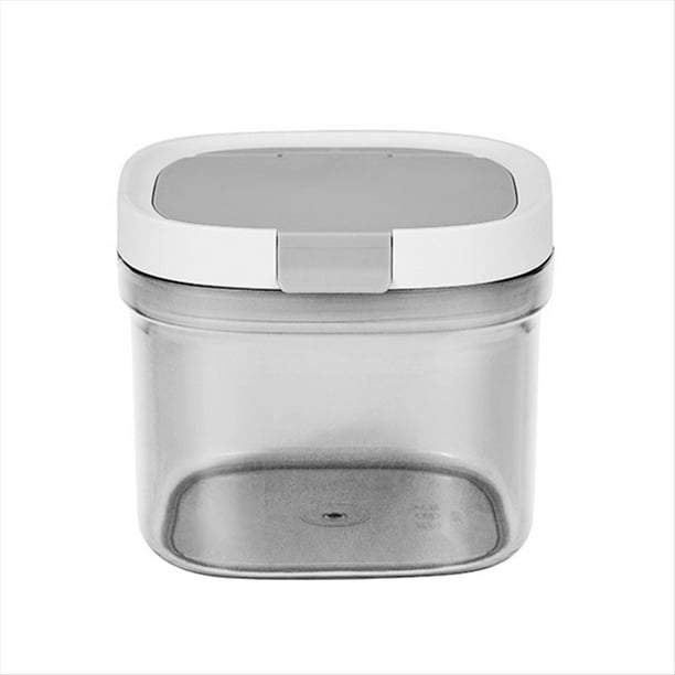 Contenedor Hermético para Almacenamiento de Café, de Cocina de Plástico de 800 Ml con Tapa para Granos de Café, Harina, Azúcar y Cereales