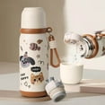 thumbnail image 3 of 500ML Una Tapa Tres Usos Taza De Agua Aislada Elegante Taza De Paja Con Impresión Personalizada Para El Hogar O El Viaje, 3 of 8