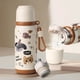 thumbnail image 3 of Taza térmica con tapa y tres usos, 500 ml. Elegante taza con pajita y impresión personalizada para el hogar o los viajes, 3 of 8