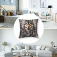 thumbnail image 5 of Acheng Boho Style Wolf Dream Catcher Throw Pillow Cover, Large Couch Pillows Case Living Room Pillow Covers Home Decor Aesthetic,Set of 2 White Two Sides Print 20x20in, 5 of 7