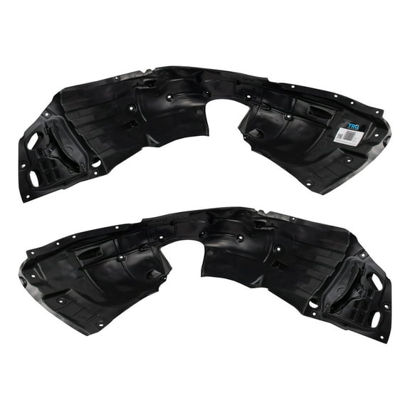 TRQ Front Inner Fender Liner Set Fits Select 2019-2020 Honda Civic HO1248187 HO1249187