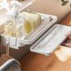 thumbnail image 4 of Wall-Mounted Kitchen Storage Rack with Drainage Cloth and Dishwashing Towel Holder - Space-Saving, E, 4 of 5
